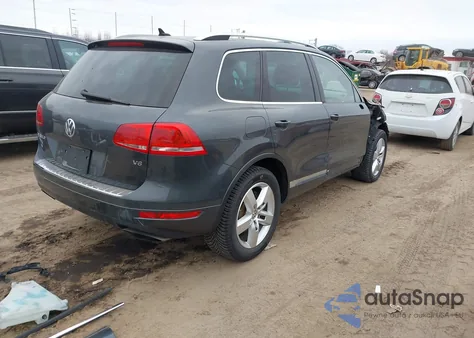 2012 Volkswagen Touareg Vr6 Lux z USA, uszkodzony, nr VIN WVGEF9BP3CD008220